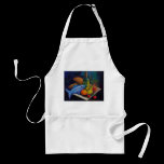 Still Life With Blue Fish Apron aprons