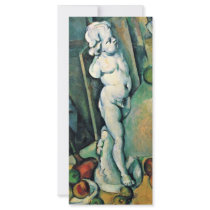 Still Life With Cherub By Paul Cézanne Full Color Rack Card
