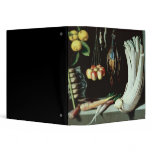 Still life with dead birds, fruit and binder