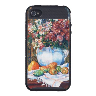 Still Life with Flowers and Prickly Pears Renoir Cases For iPhone 4