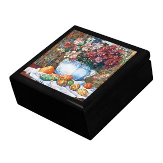Still Life with Flowers and Prickly Pears Renoir Jewelry Boxes