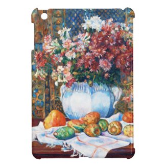 Still Life with Flowers and Prickly Pears Renoir iPad Mini Case