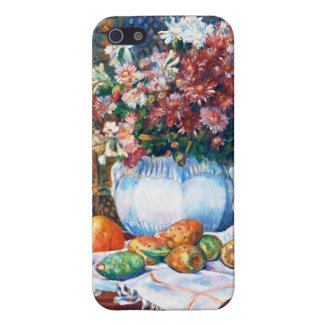 Still Life with Flowers and Prickly Pears Renoir Cover For iPhone 5