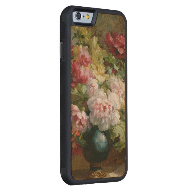 Still life with flowers and sheet music carved® maple iPhone 6 bumper case-2
