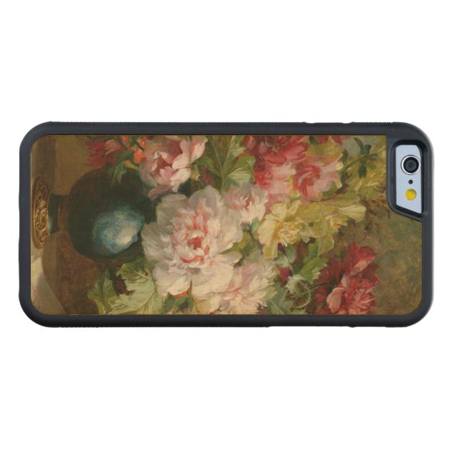 Still life with flowers and sheet music carved® maple iPhone 6 bumper case-3