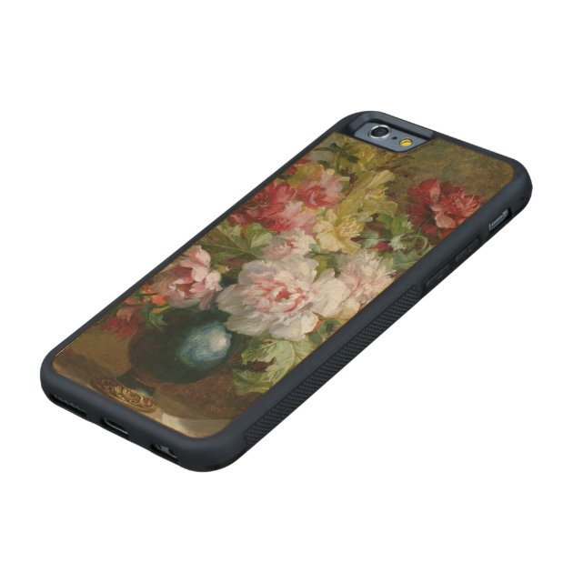 Still life with flowers and sheet music carved® maple iPhone 6 bumper case-5