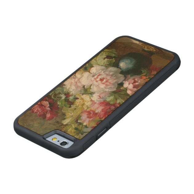 Still life with flowers and sheet music carved® maple iPhone 6 bumper case-4
