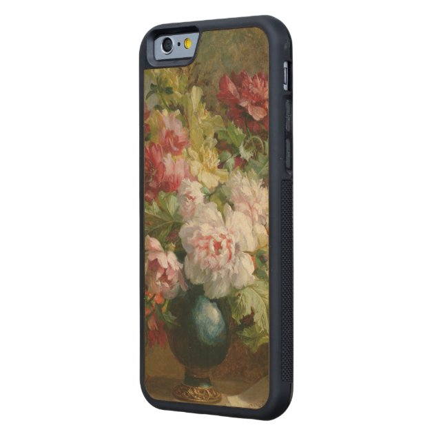 Still life with flowers and sheet music carved® maple iPhone 6 bumper case