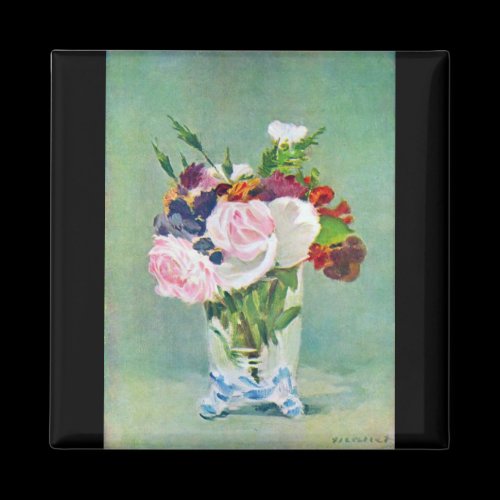 Still Life with Flowers by Edouard Manet Fridge Magnet