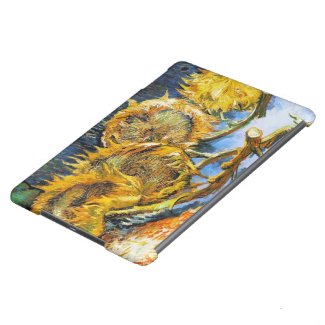 Still Life with Four Sunflowers Van Gogh Vincent iPad Air Covers