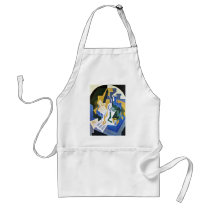 Still Life With Fruit Bowl And Mandolin By Gris Ju Aprons