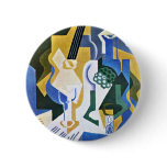 Still Life With Fruit Bowl And Mandolin By Gris Ju Pinback Button