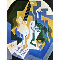 Still Life With Fruit Bowl And Mandolin By Gris Ju Acrylic Cut Outs