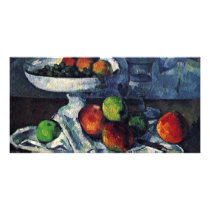 Still Life With Fruit Bowl By Paul Cézanne Photo Greeting Card