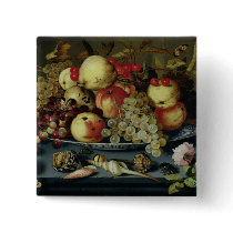 Still Life with Fruit, Flowers and Seafood Pin