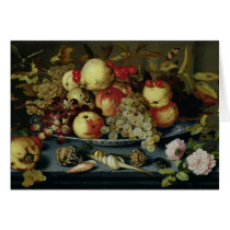 Still Life with Fruit, Flowers and Seafood Cards