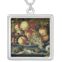 Still Life with Fruit, Flowers and Seafood Custom Jewelry