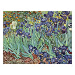 Still Life With Irises By Vincent Van Gogh Announcement