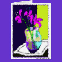 Still Life with Irises cards