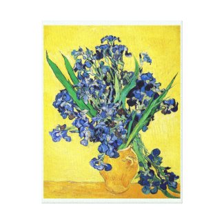 Still Life with Irises Vincent van Gogh Canvas Print