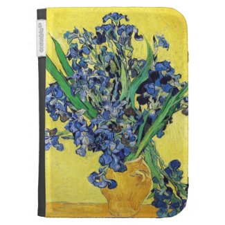 Still Life with Irises Vincent van Gogh Cases For The Kindle