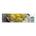 Still Life with Lemons on a Plate by van Gogh Bumper Sticker