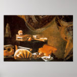 Still-Life with Musical Instruments Print