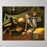 Still-Life with Musical Print