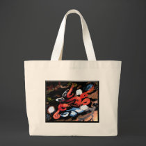 Still Life With Mussels and Shrimps (framed) bags