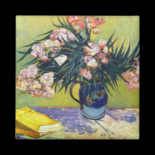 Still Life with Oleander by Van Gogh Magnet