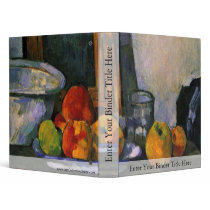 Still Life With Open Drawer By Paul Cézanne Binder