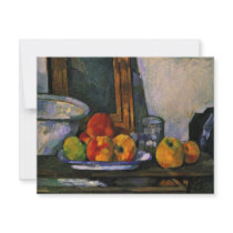 Still Life With Open Drawer By Paul Cézanne Custom Announcements