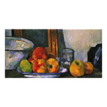 Still Life With Open Drawer By Paul Cézanne Photo Card Template