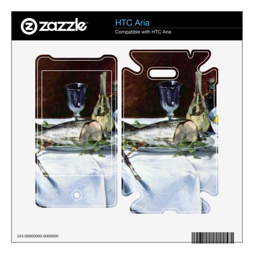 Still Life with Salmon by Edouard Manet HTC Aria Skin