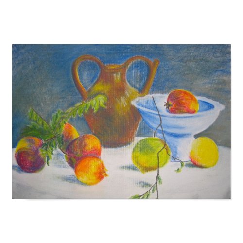 Still Life with Scattered Fruit print