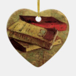 Still Life with Three Books by Vincent van Gogh Christmas Tree Ornaments