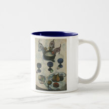 Still Life With Three Puppies by Paul Gauguin Mug