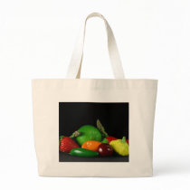 Still Lifevegetables Asparagus Limes Strawberries bags