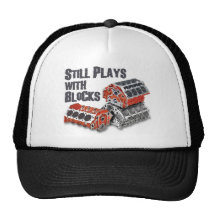 Still Plays With Blocks Trucker Hat