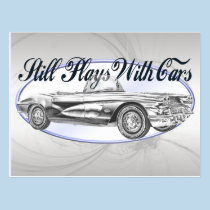 Still Plays With Cars postcards