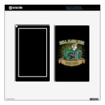 Still Plays With Green Tractors Kindle Fire Decal