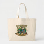 Still Plays With Green Tractors Tote Bags