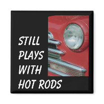 Still Plays with Hot Rods magnets