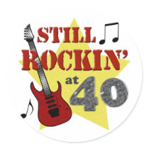 Still Rockin' at 40 Sticker