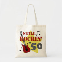 Still Rockin' At 50 Tote Bags
