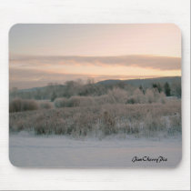 Still Sky ~ Frozen Sunrise mousepads by JimCherryPix Still Sky ~ Frozen Sunrise mousepads