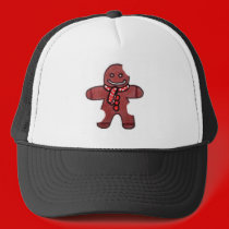 Still Smiling Gingerbread Man hats