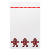 Still smiling gingerbread man stationary stationery by Scarlet_designs Still smiling gingerbread man stationary stationery
