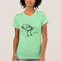 still walker in green t-shirts