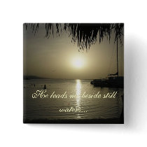 Still Waters Button by cardsandgifts Still Waters Button